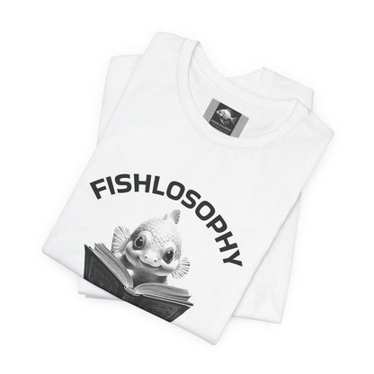 Fishlosophy Unisex Jersey Short Sleeve Tee –  The Early Worms Get Eaten First