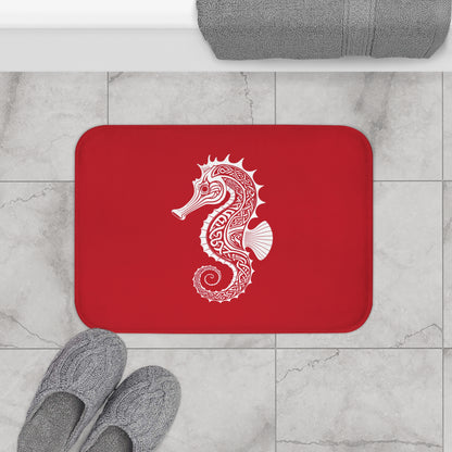Tribal Bath Mat. Ocean Energy, Tribal Style