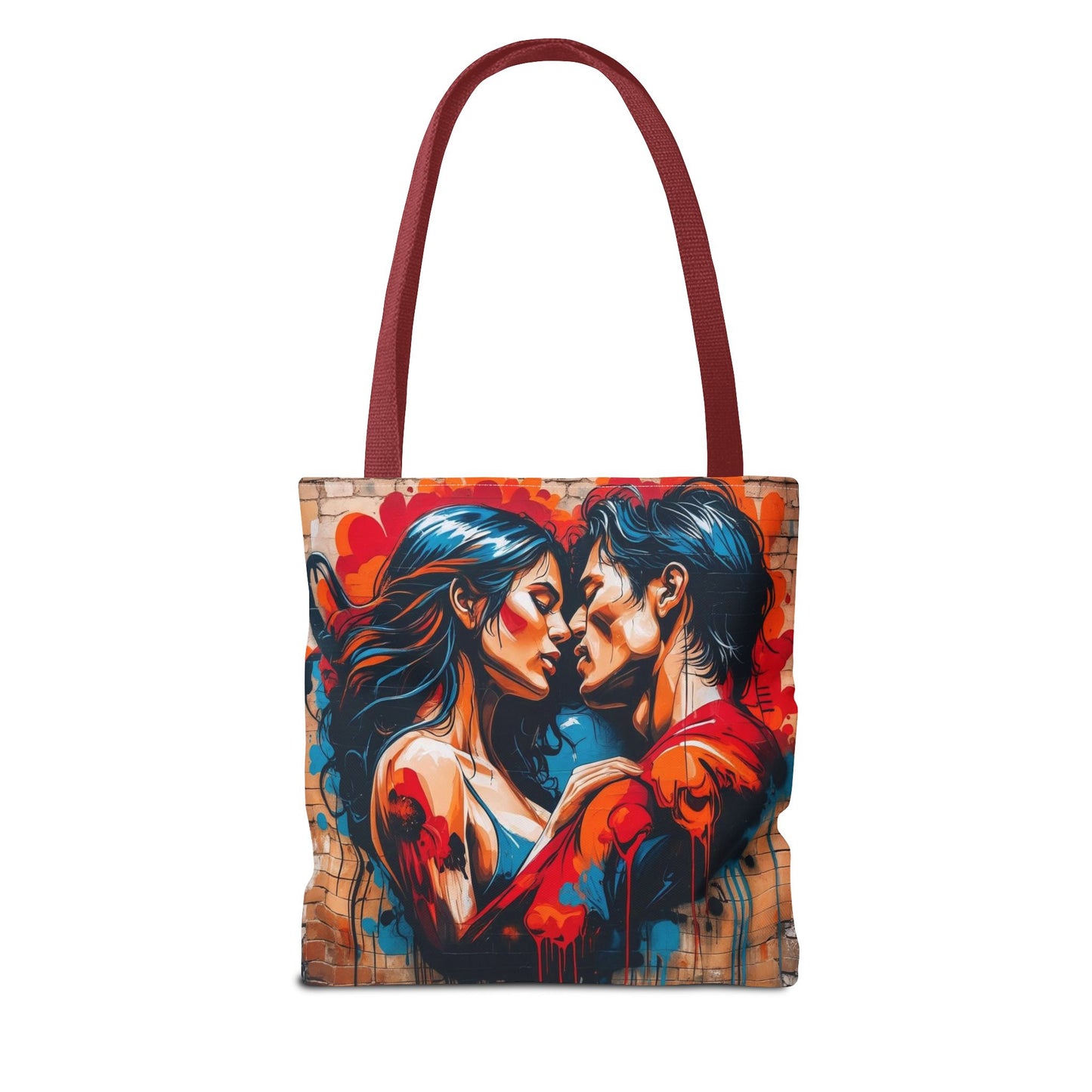 Artistic Surge - Eco-Friendly Canvas Tote Bag - LOVERS