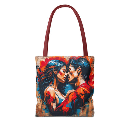 Artistic Surge - Eco-Friendly Canvas Tote Bag - LOVERS