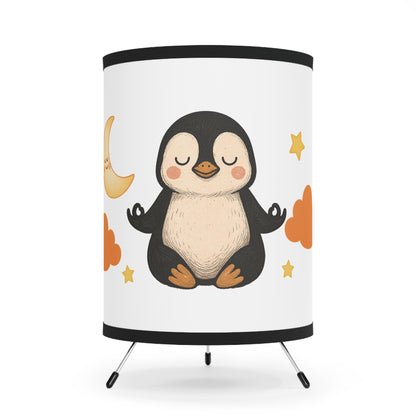 ZEN INSIDE Calming Tripod Lamp. Penguin