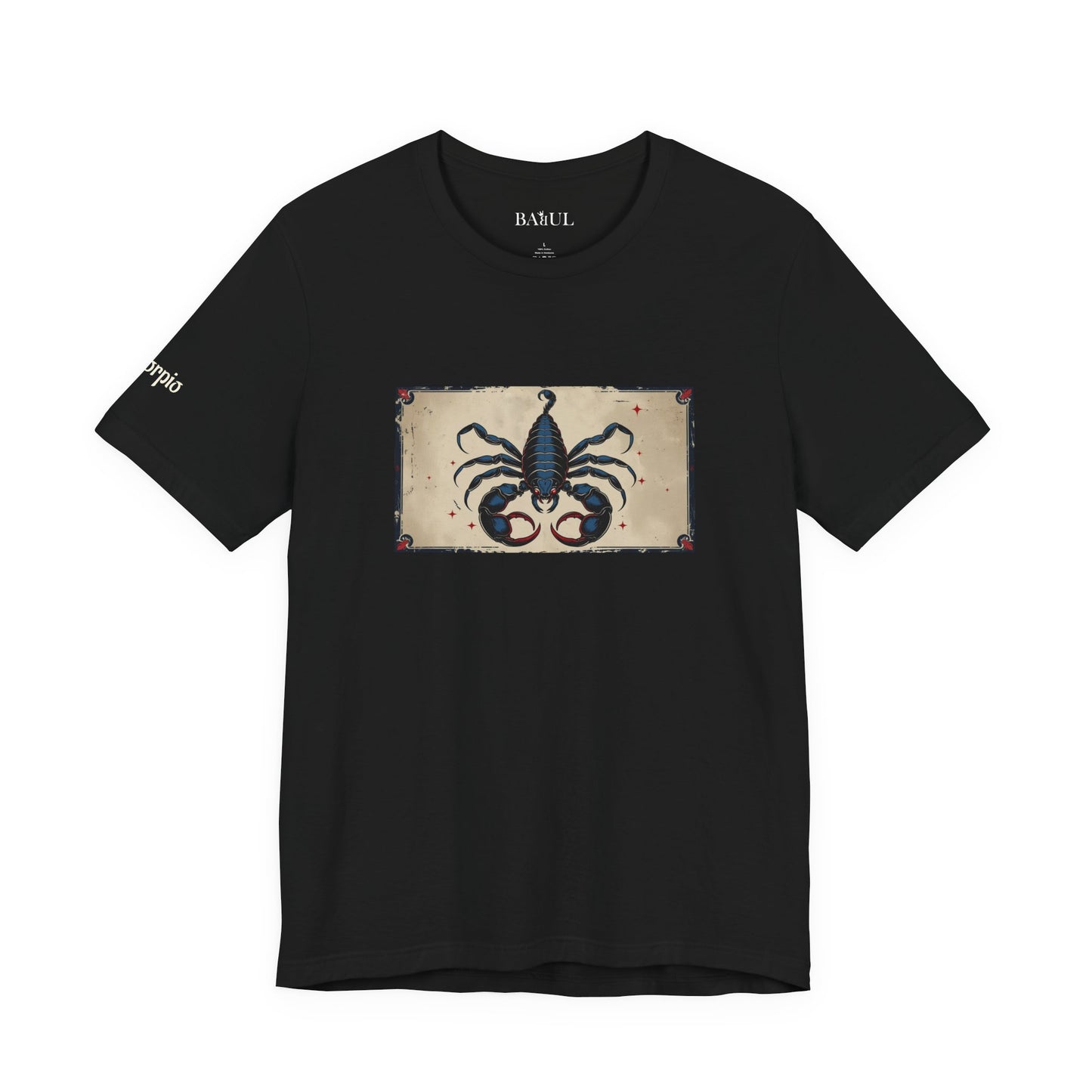 Scorpio - Gothic Zodiac T-Shirt. Zodiac in the Shadows