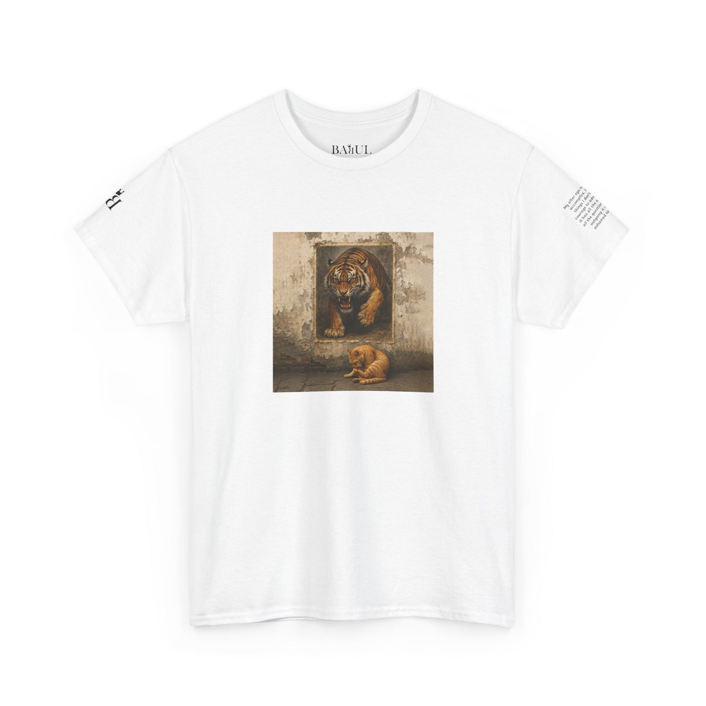 Rebel Graphic Tee - Unisex Heavy Cotton T-Shirt for the Wild at Heart. Rebel Tees, Born to Be Worn