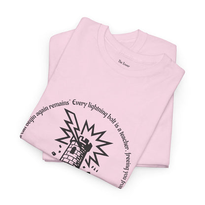 The Tower - ArcanaPop T-Shirt – Where Tarot Magic Meets Pop Art