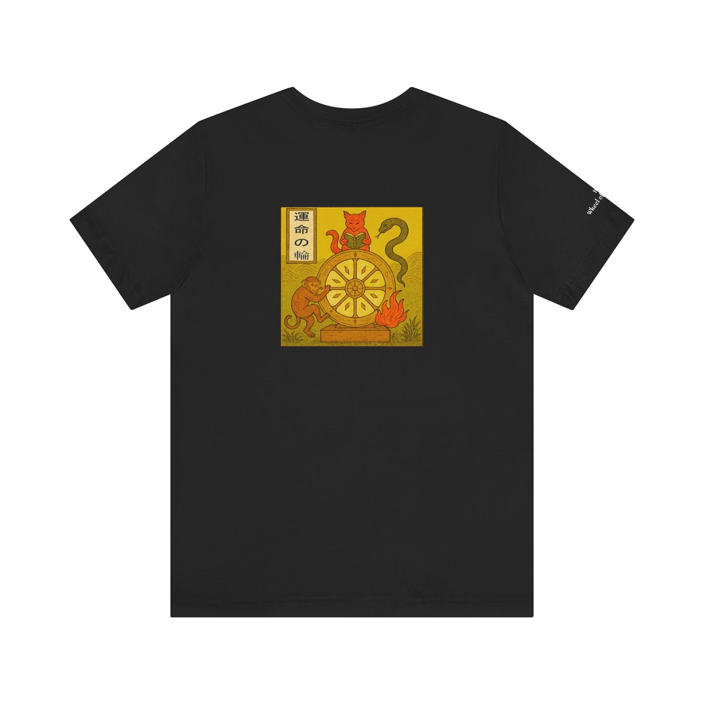 Wheel of Fortune - Tarot in Ukiyo-e Style