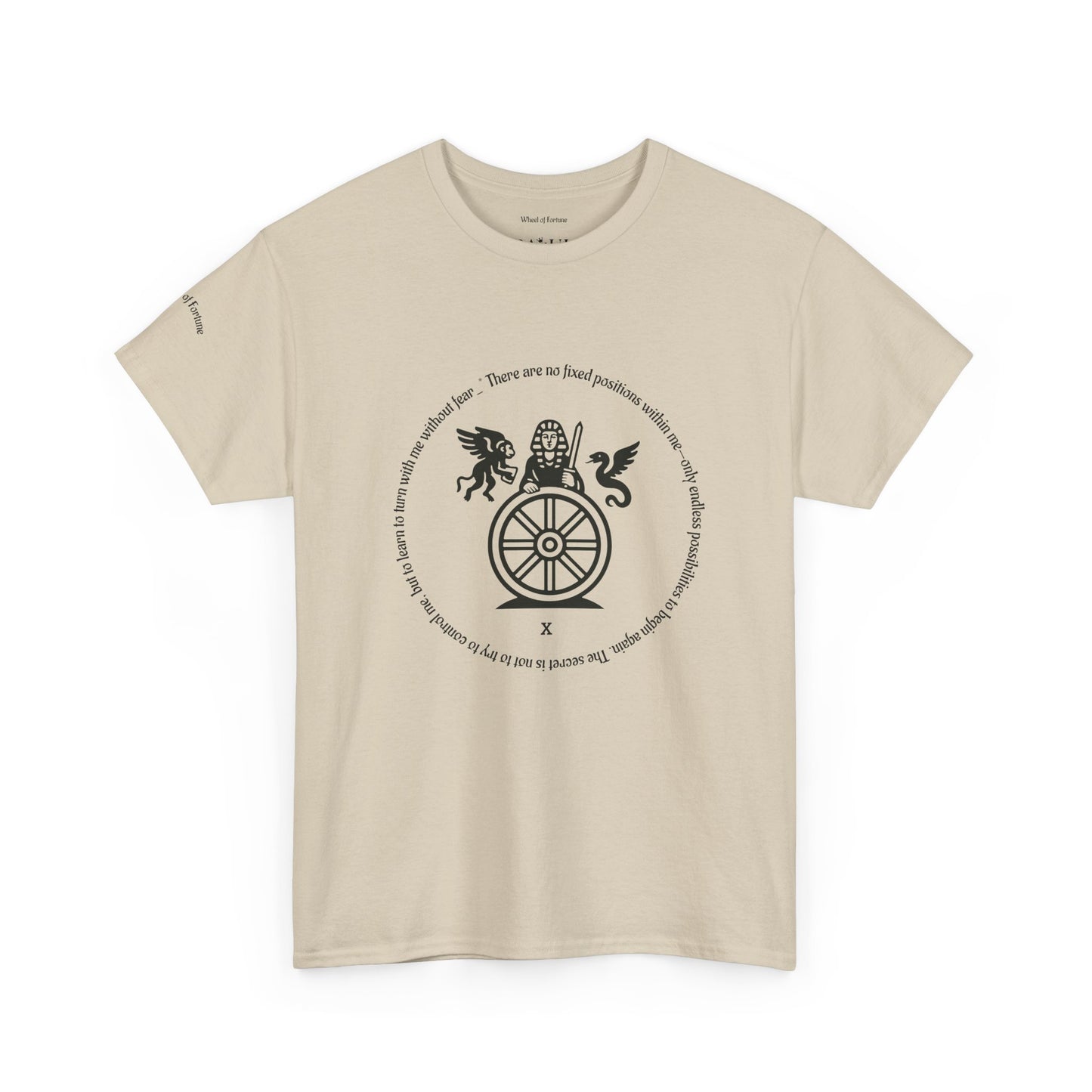 Wheel of Fortune - ArcanaPop T-Shirt – Where Tarot Magic Meets Pop Art