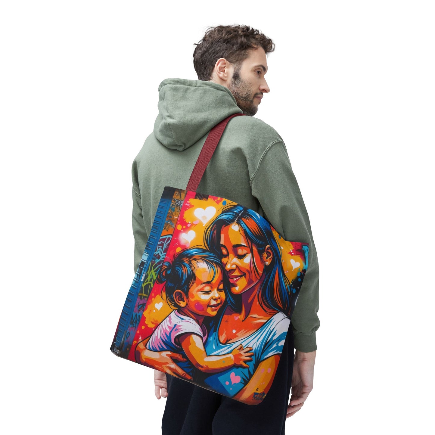 Artistic Surge - Eco-Friendly Canvas Tote Bag - HUG