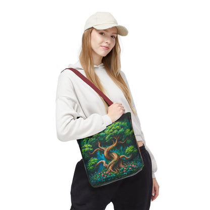 Artistic Surge - Eco-Friendly Canvas Tote Bag - TREE
