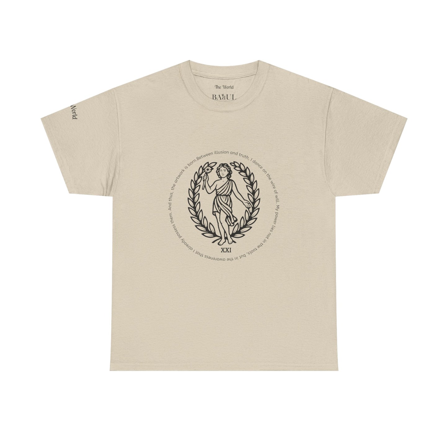 The World - ArcanaPop T-Shirt – Where Tarot Magic Meets Pop Art