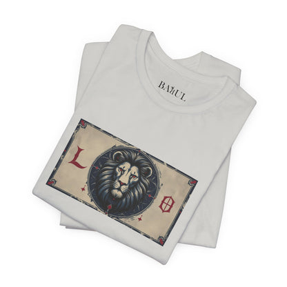 Leo - Gothic Zodiac T-Shirt. Zodiac in the Shadows