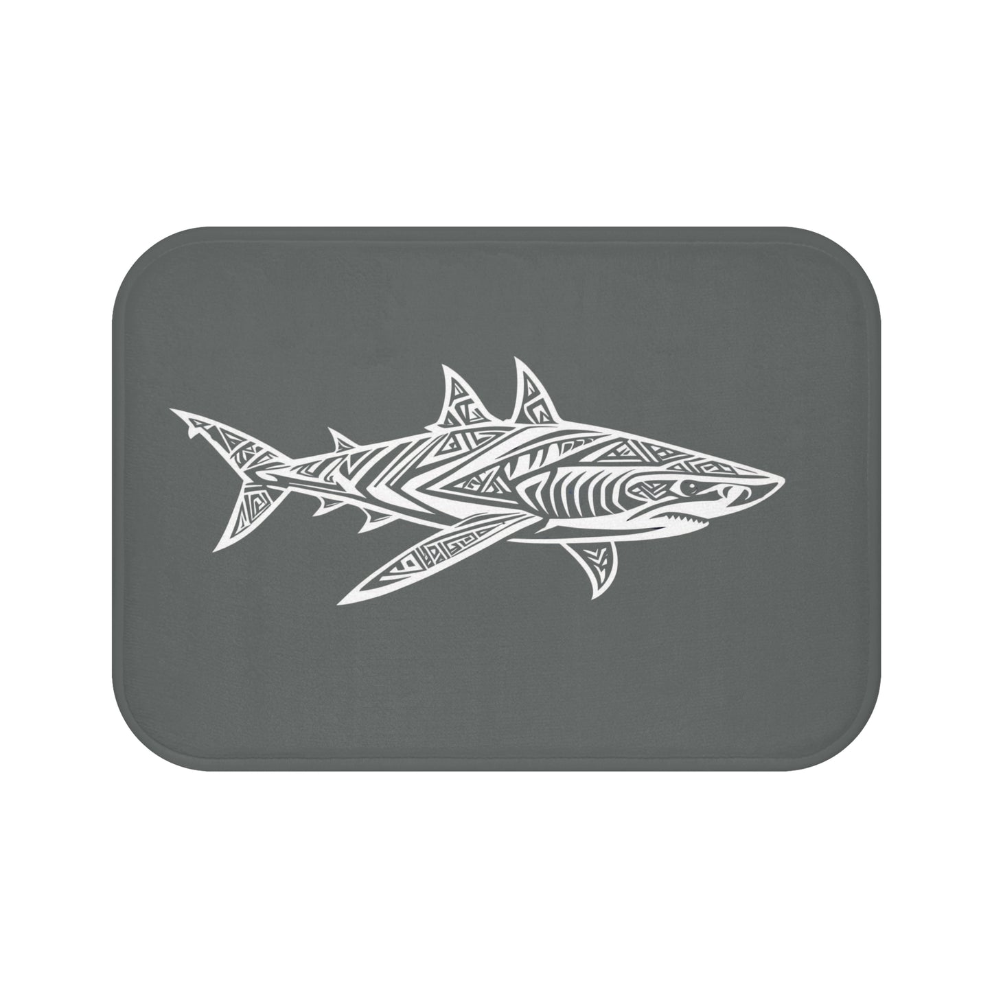 Tribal Bath Mat. Ocean Energy, Tribal Style