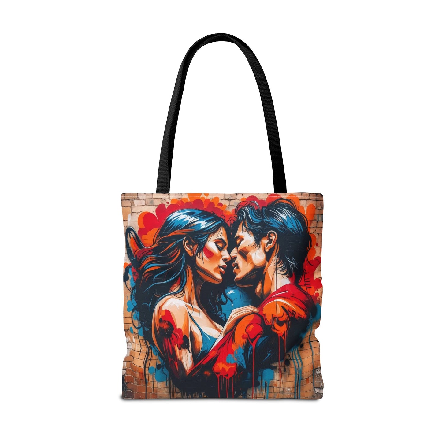 Artistic Surge - Eco-Friendly Canvas Tote Bag - LOVERS