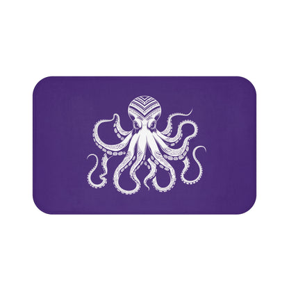 Tribal Bath Mat. Ocean Energy, Tribal Style