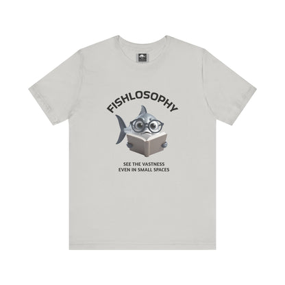 Fishlosophy Unisex Jersey Short Sleeve Tee –  See the vastness even in small spaces