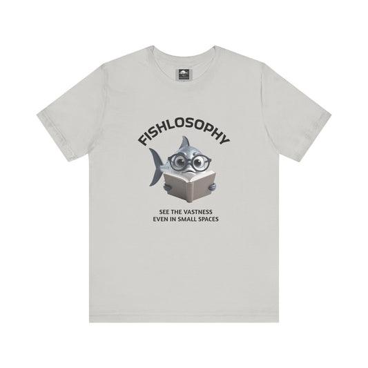 Fishlosophy Unisex Jersey Short Sleeve Tee –  See the vastness even in small spaces