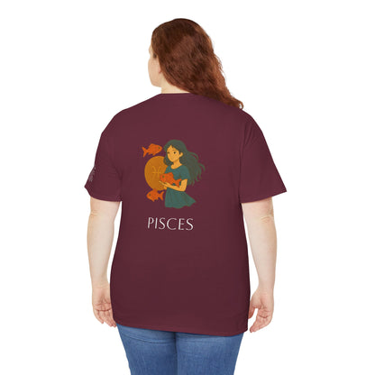 PISCES - Dreamy Zodiac T-Shirts – The Magic of the Stars in Ghibli Style
