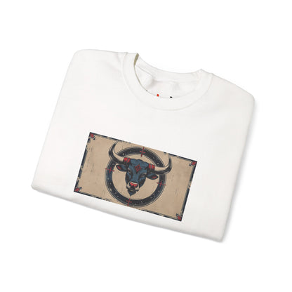 Taurus - Gothic Zodiac Blue Sweatshirt