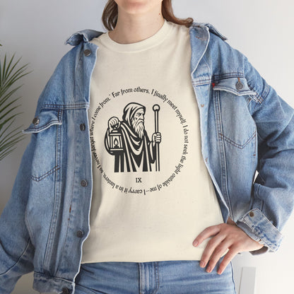 The Hermit - ArcanaPop T-Shirt – Where Tarot Magic Meets Pop Art