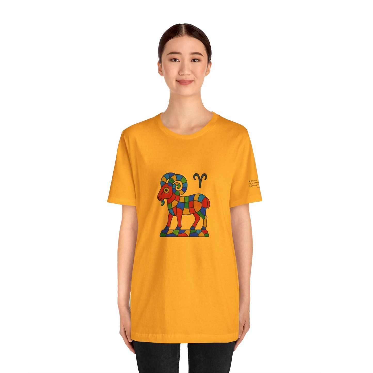 ARIES - T-shirt, The Zodiac in Colors