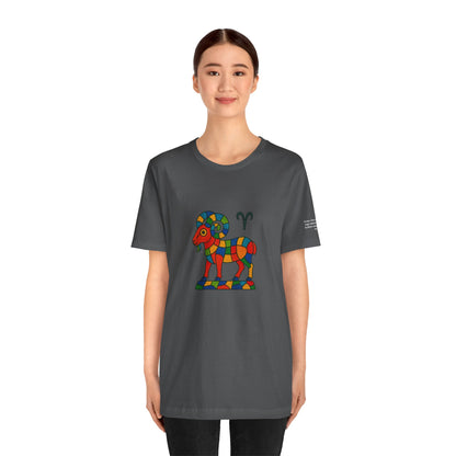 ARIES - T-shirt, The Zodiac in Colors