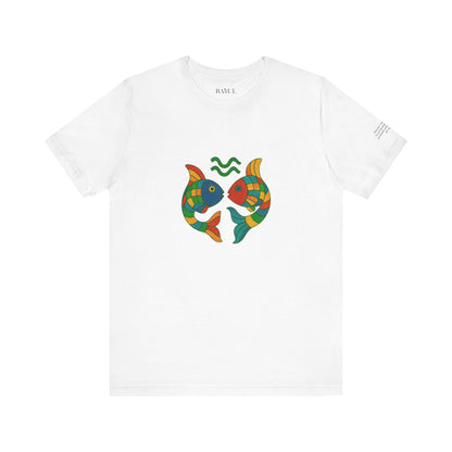 PISCES - T-shirt, The Zodiac in Colors
