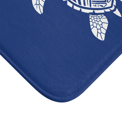 Tribal Bath Mat. Ocean Energy, Tribal Style
