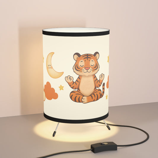 ZEN INSIDE Calming Tripod Lamp. Tiger