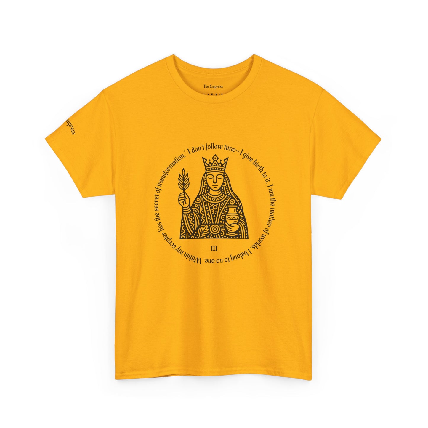 The Empress - ArcanaPop T-Shirt – Where Tarot Magic Meets Pop Art