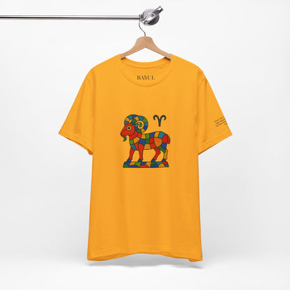 ARIES - T-shirt, The Zodiac in Colors