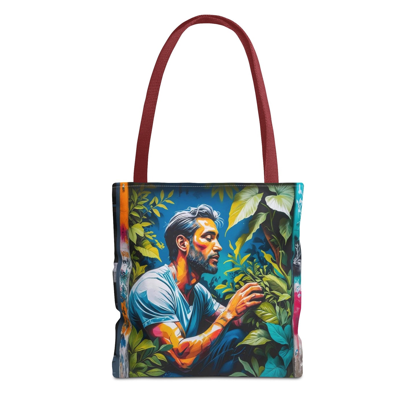 Artistic Surge - Eco-Friendly Canvas Tote Bag - LOVE FOR NATURE