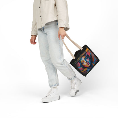 Artistic Surge - Eco-Friendly Canvas Tote Bag - FEMALE FACE