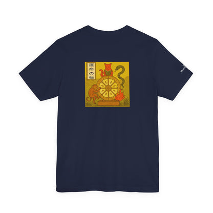 Wheel of Fortune - Tarot in Ukiyo-e Style