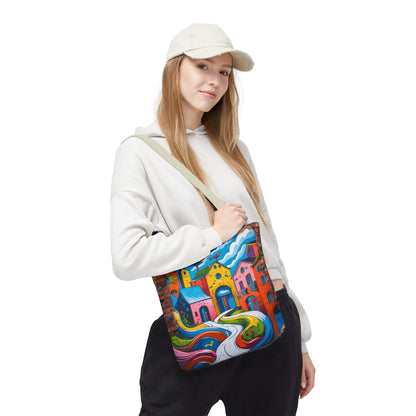 Artistic Surge - Eco-Friendly Canvas Tote Bag - HOUSES