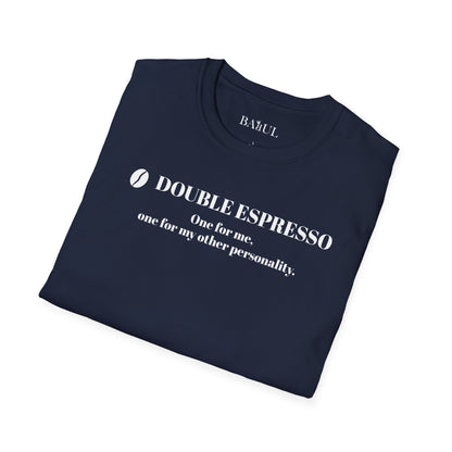 CoffeeTherapy T-Shirt – Irony Is the Best Cure (Right After Coffee)