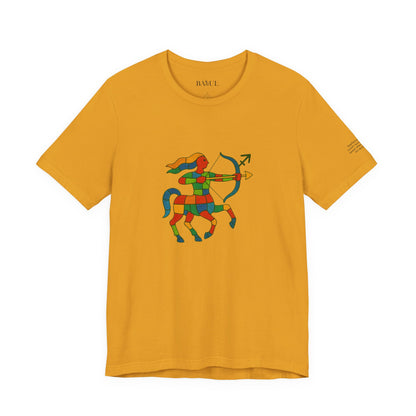 SAGITTARIUS - T-shirt, The Zodiac in Colors