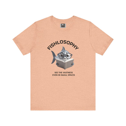 Fishlosophy Unisex Jersey Short Sleeve Tee –  See the vastness even in small spaces