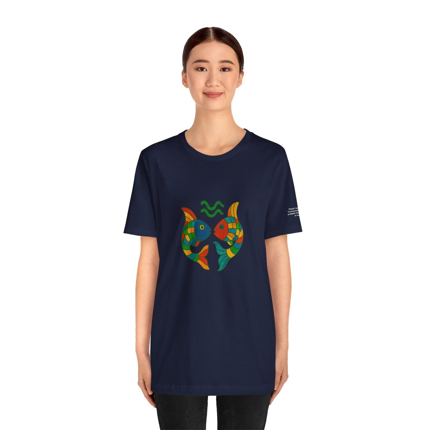 PISCES - T-shirt, The Zodiac in Colors