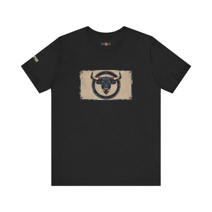 Taurus - Gothic Zodiac T-Shirt. Zodiac in the Shadows