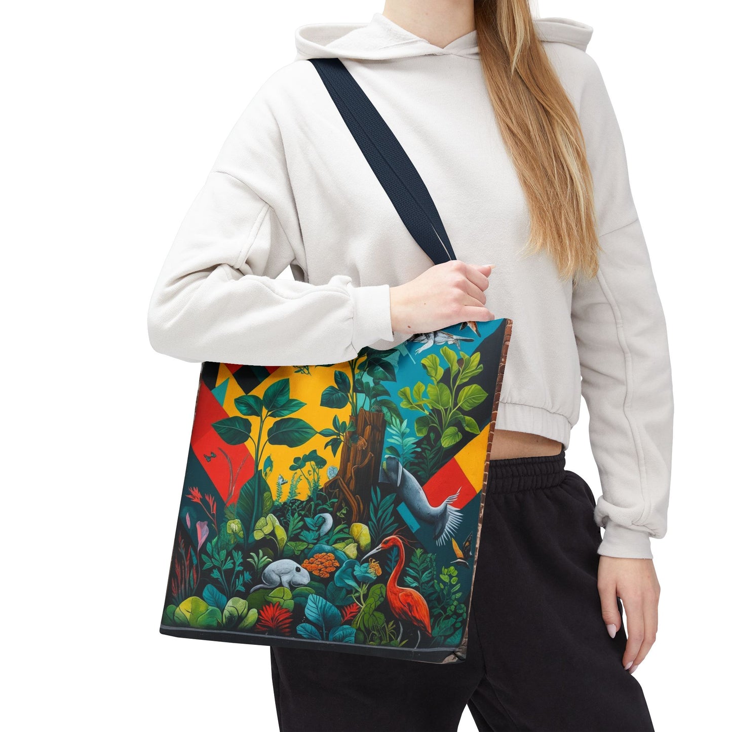 Artistic Surge - Eco-Friendly Canvas Tote Bag - NATURE