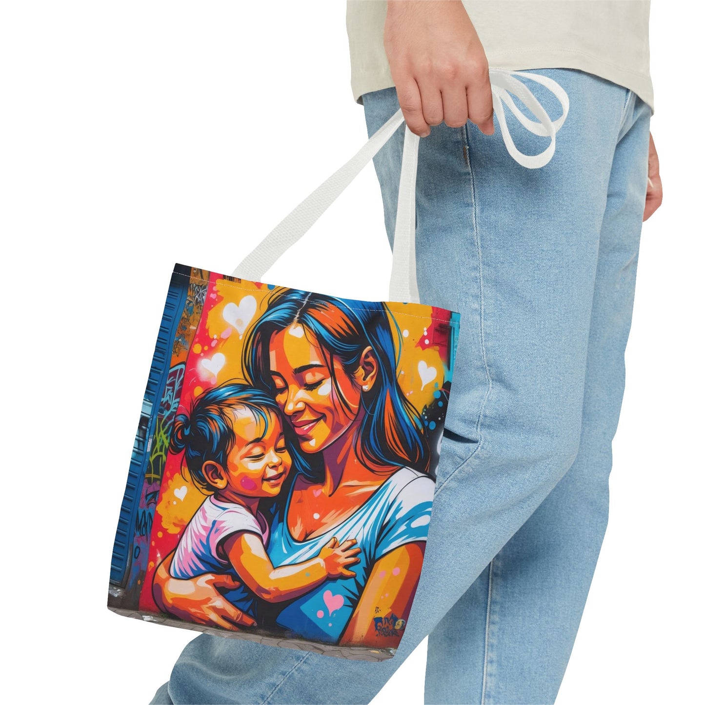 Artistic Surge - Eco-Friendly Canvas Tote Bag - HUG