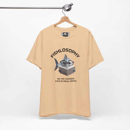 Fishlosophy Unisex Jersey Short Sleeve Tee –  See the vastness even in small spaces