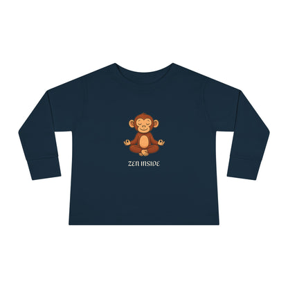 Zen Inside Long Sleeve Tee - MONKEY