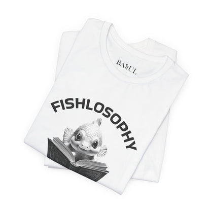 Fishlosophy Unisex Jersey Short Sleeve Tee –  The Early Worms Get Eaten First
