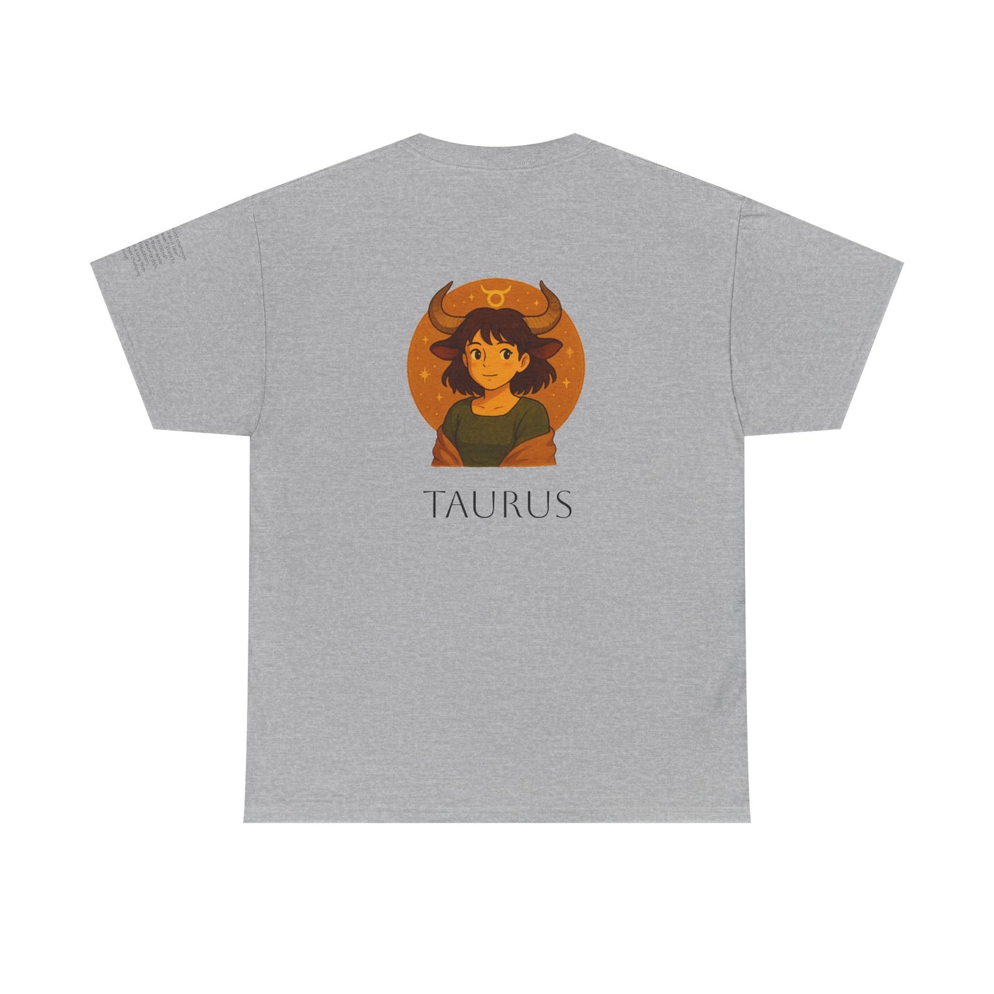 TAURUS - Dreamy Zodiac T-Shirts – The Magic of the Stars in Ghibli Style