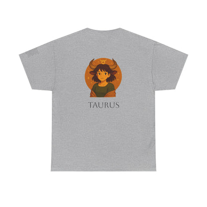 TAURUS - Dreamy Zodiac T-Shirts – The Magic of the Stars in Ghibli Style