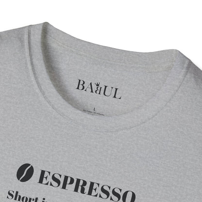 CoffeeTherapy T-Shirt – Irony Is the Best Cure (Right After Coffee)