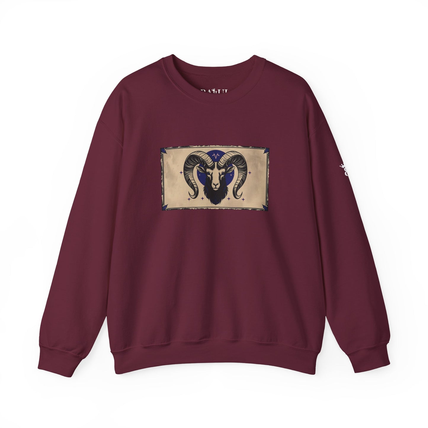 Aries - Gothic Zodiac Blue Sweatshirt