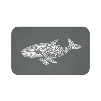 Tribal Bath Mat. Ocean Energy, Tribal Style