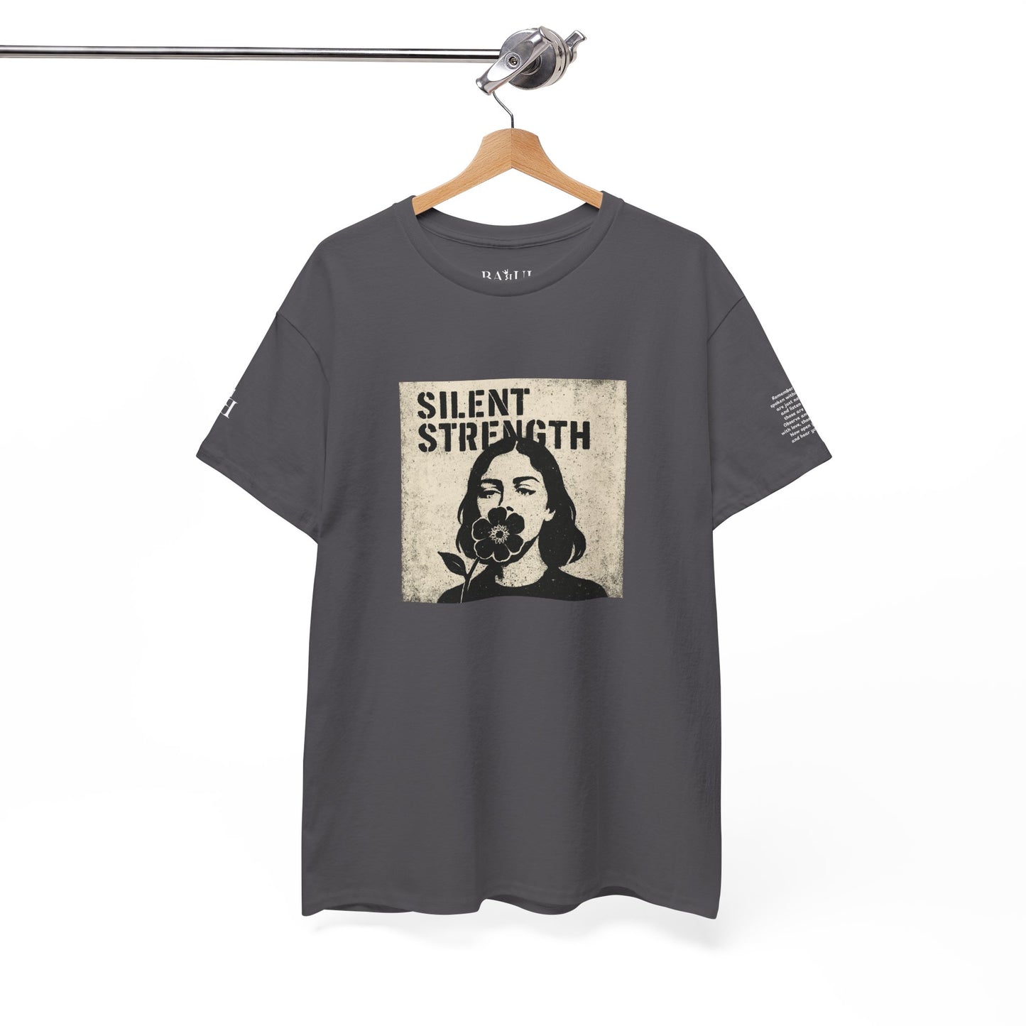 Rebel Graphic Tee - Unisex Heavy Cotton T-Shirt for the Wild at Heart. Rebel Tees, Born to Be Worn