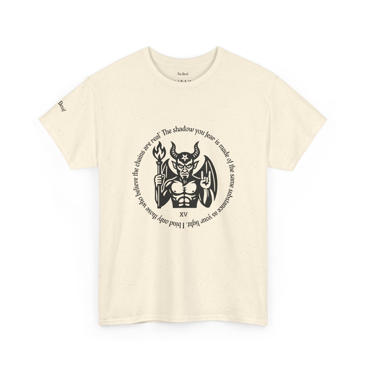 The Devil - ArcanaPop T-Shirt – Where Tarot Magic Meets Pop Art